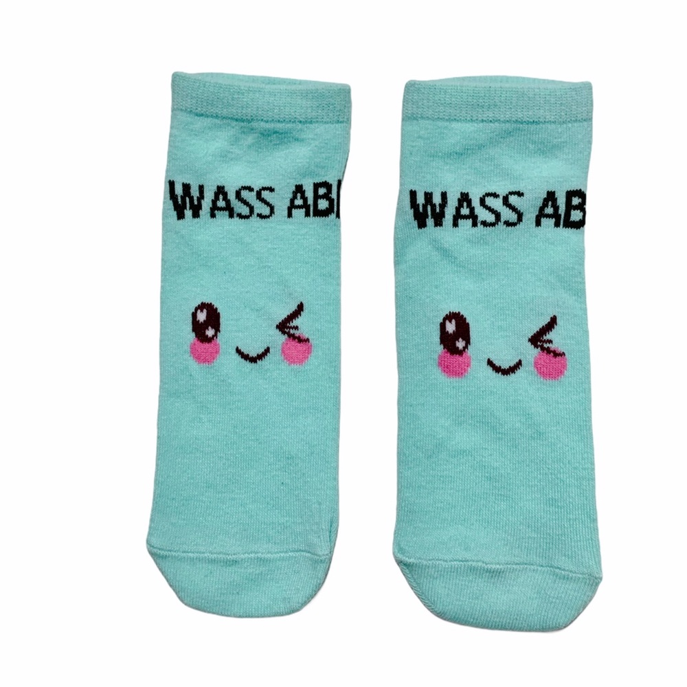 ❣️3/$15❣️ WASS ABI print Ankle Socks
